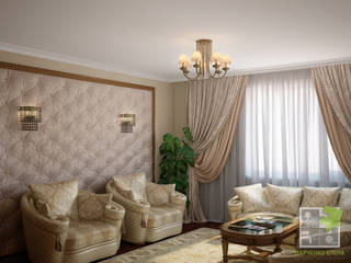 Гостиная, Елена Марченко (Киев) Елена Марченко (Киев) Classic style living room