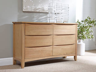 Arlingham Hand Finished Bedroom, Corndell Quality Furniture Corndell Quality Furniture SypialniaSzafy i komody Drewno