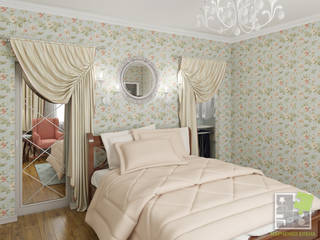 Спальня, Елена Марченко (Киев) Елена Марченко (Киев) Country style bedroom