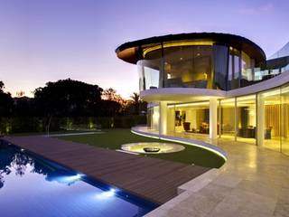 PRIVATE RESIDENCE - QUINTA DO LAGO, ALGARVE - PORTUGAL, GlammFire GlammFire モダンスタイルの プール