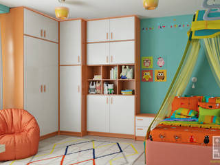 Детская комната, Елена Марченко (Киев) Елена Марченко (Киев) Eclectic style nursery/kids room