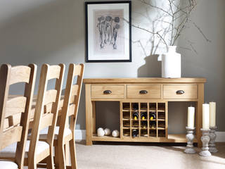 Fairford Dining by Corndell, Corndell Quality Furniture Corndell Quality Furniture Salle à manger rurale Bois massif