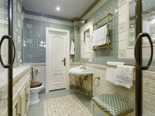 квартира на ВО, Галерный проезд д.5., Valeria Ganina Valeria Ganina Classic style bathroom