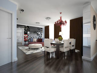 Лондон в Казани, Decor&Design Decor&Design Eclectic style living room