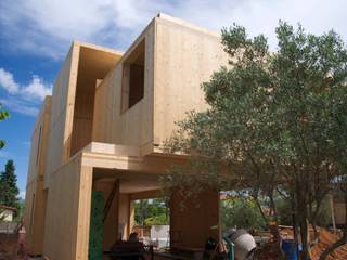 Vivienda Unifamiliar, JEEV ARQUITECTURA JEEV ARQUITECTURA Modern houses