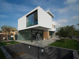 Vivienda Unifamiliar, JEEV ARQUITECTURA JEEV ARQUITECTURA Case moderne