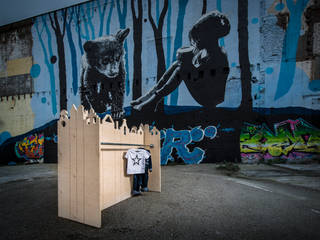 Open kast, Kamer13a Kamer13a Phòng trẻ em phong cách hiện đại Gỗ Wood effect