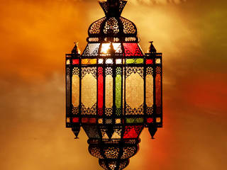 Oriëntaalse lantaarns & hanglampen - prachtstukken, Orientflair Orientflair Mediterrane Wohnzimmer