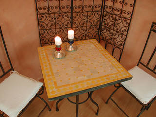 Marokkaanse mozaïek tafels , Orientflair Orientflair Mediterraner Garten