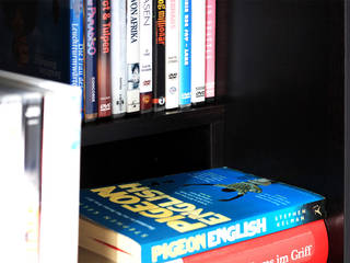 TRAPPSTEG - DVD / Bluray Einsatz für Expedit Regal, NSD New Swedish Design GmbH NSD New Swedish Design GmbH 스칸디나비아 거실 마분지