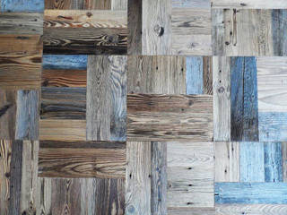 ORIGINAL FIR UPPER FLAT PATINA (BLUE/GRAY) flooring and panels, ANTICO TRENTINO S.R.L. ANTICO TRENTINO S.R.L. Rustic style walls & floors