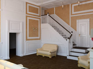 Дизайн студия Александра Скирды ВЕРСАЛЬПРОЕКТ Living room