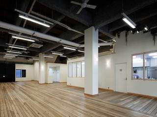 Oshiage-04, 一級建築士事務所アンドロッジ 一級建築士事務所アンドロッジ Media room Wood Wood effect