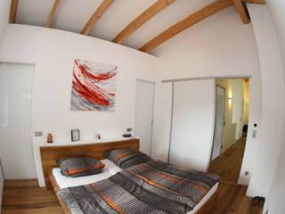 Schiebetüren, Müller Wohnart Müller Wohnart Moderne Schlafzimmer Holz Braun