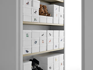 2013 • Fantin • Binaria, Salvatore Indriolo Salvatore Indriolo Modern style dressing rooms Wardrobes & drawers