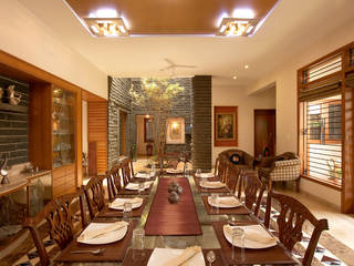 Residence Sangeeta, Kumar Consultants Kumar Consultants Dining room