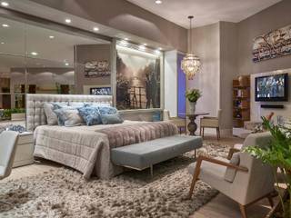 Decora Líder Belo Horizonte - Amsterdam Couple Bedroom, Lider Interiores Lider Interiores Modern Bedroom