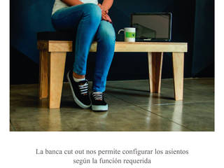 CUT OUT, PARS PARS Casas modernas Madera Acabado en madera