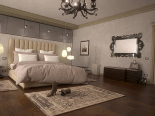 Bedroom G&C , Ivan Rivoltella Ivan Rivoltella Modern style bedroom