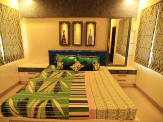 Mr Siddhart Shandilya, Ambiance Design Studio Ambiance Design Studio Minimalist bedroom