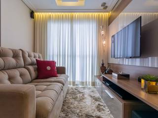 Obra Santo Andre, Silvana Borzi Design Silvana Borzi Design Modern living room