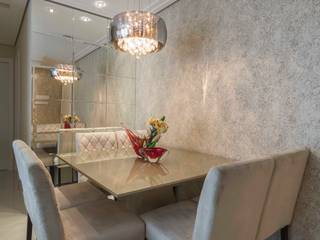 Obra Santo Andre Silvana Borzi Design Salas de jantar modernas