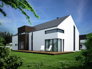 Projekty domów - House 20, Majchrzak Pracownia Projektowa Majchrzak Pracownia Projektowa Modern home