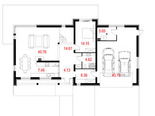 hiện đại theo Majchrzak Pracownia Projektowa, Hiện đại