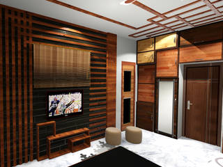 Residential Project 1 , Creazione Interiors Creazione Interiors Modern Yatak Odası