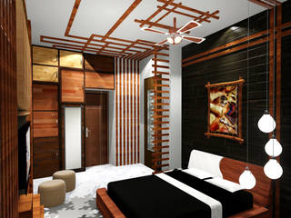 Residential Project 1 , Creazione Interiors Creazione Interiors Modern Yatak Odası