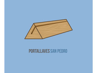 SAN PEDRO, PARS PARS Casas de estilo minimalista Madera maciza Multicolor