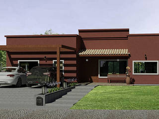 Casa Country Rustica, Rohe Arquitectura+Diseño Rohe Arquitectura+Diseño
