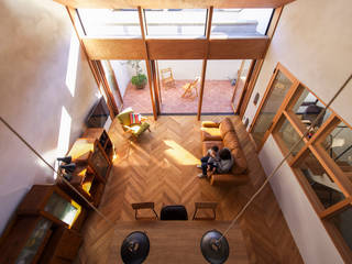 桑名の家, Nobuyoshi Hayashi Nobuyoshi Hayashi Modern living room