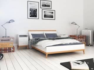 sypialnia, onemarket.pl onemarket.pl Camera da letto moderna