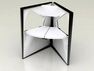 The Book Chair, POKT Design + Arquitetura POKT Design + Arquitetura Ruang Komersial
