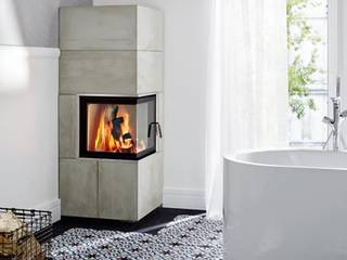 Badezimmer Articima Zementfliesen, Articima Zementfliesen Articima Zementfliesen Casas de banho clássicas