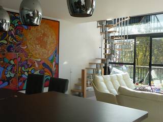 Duplex Parc de Bercy, AADD+ AADD+ Comedores modernos