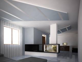 Progetto, mera architetti mera architetti Livings de estilo moderno