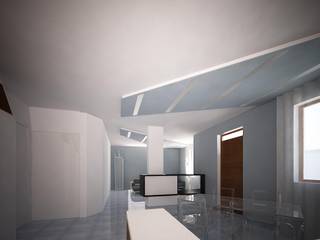 Progetto, mera architetti mera architetti Moderne Wohnzimmer