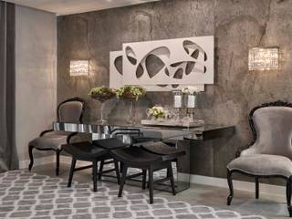 Decora Lider Salvador - Living urbano, Lider Interiores Lider Interiores モダンデザインの ダイニング