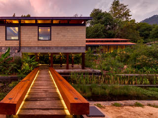 Laboratorio Botánico El Humedal, TAAR / TALLER DE ARQUITECTURA DE ALTO RENDIMIENTO TAAR / TALLER DE ARQUITECTURA DE ALTO RENDIMIENTO Jardines de estilo moderno