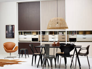 Lumi - Mehr Raum für Ihre Persönlichkeit., Elfa Deutschland GmbH Elfa Deutschland GmbH Classic style dining room Wood-Plastic Composite Beige