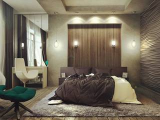 Дом в п. Архангельский , Kakoyan Design Kakoyan Design Modern style bedroom