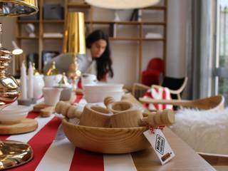 Natal, Entre Led e Design Entre Led e Design Dining room لکڑی Wood effect