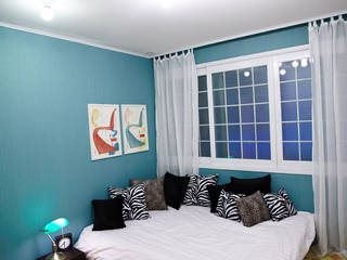 잉여주택, designvom designvom Modern style bedroom