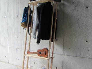 LADDER RACK - Tall, abode Co., Ltd. abode Co., Ltd. Salas de estilo minimalista