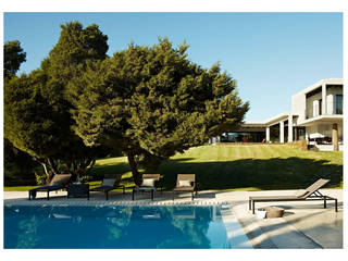 Villa las Chapas-Marbella, Alejandro Giménez Architects Alejandro Giménez Architects 모던스타일 수영장