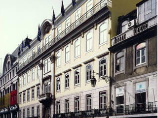 Edifício Sede do Montepio | Rua do Ouro | Lisboa, ATELIER DA CIDADE ATELIER DA CIDADE Bedrijfsruimten