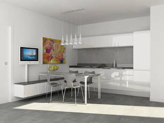 SMALL, Ivan Rivoltella Ivan Rivoltella Modern kitchen