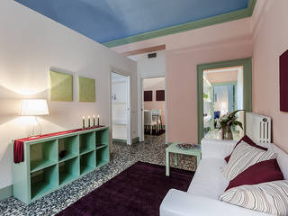 Relooking Agenzia Immobiliare - Prima Agenzia Esperienziale in Italia, Gabriella Sala Design Gabriella Sala Design Powierzchnie handlowe